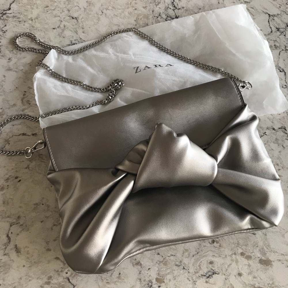 Zara convertible clutch crossbody